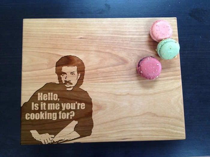 A quirky cutting board for those who love a good laugh