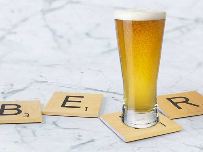 A quirky coaster set to pair with their favorite brews