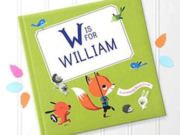 A customized book that’s a keepsake for kids