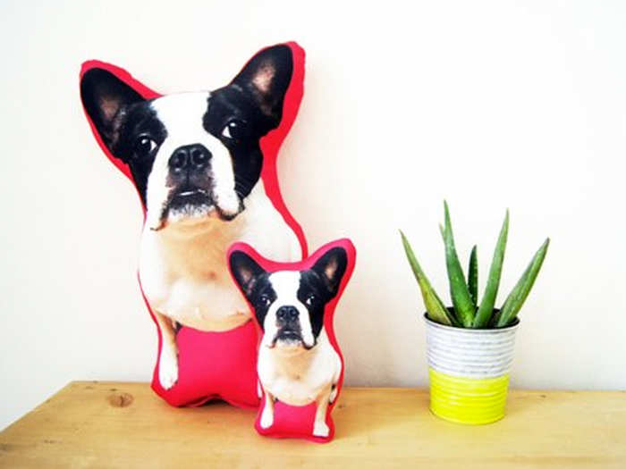 The cutest customized pet pillows