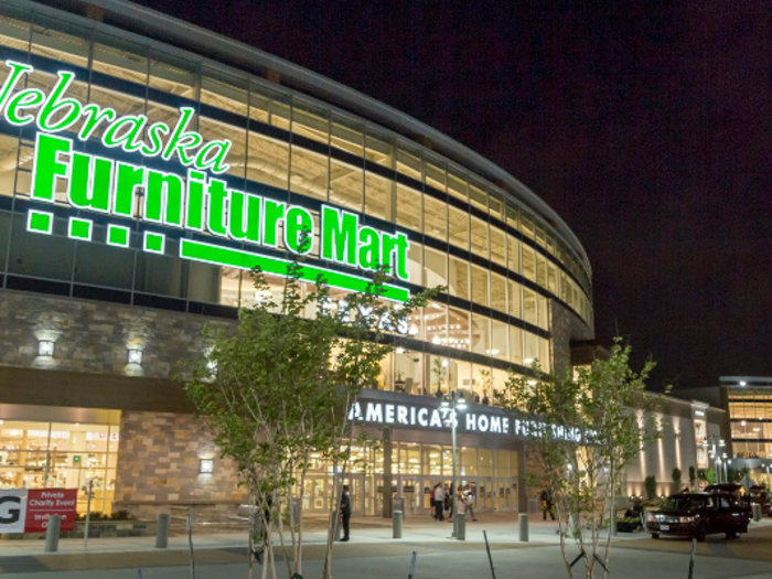 45. Nebraska Furniture Mart