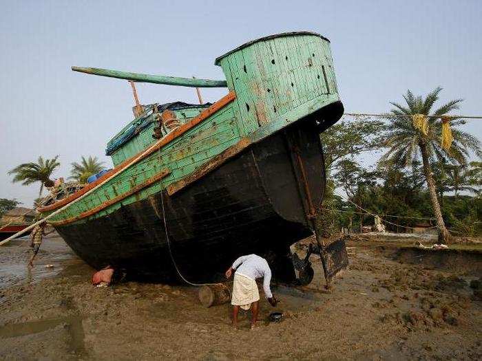 The British began cutting timber in the Sundarbans about 150 years ago, and the area