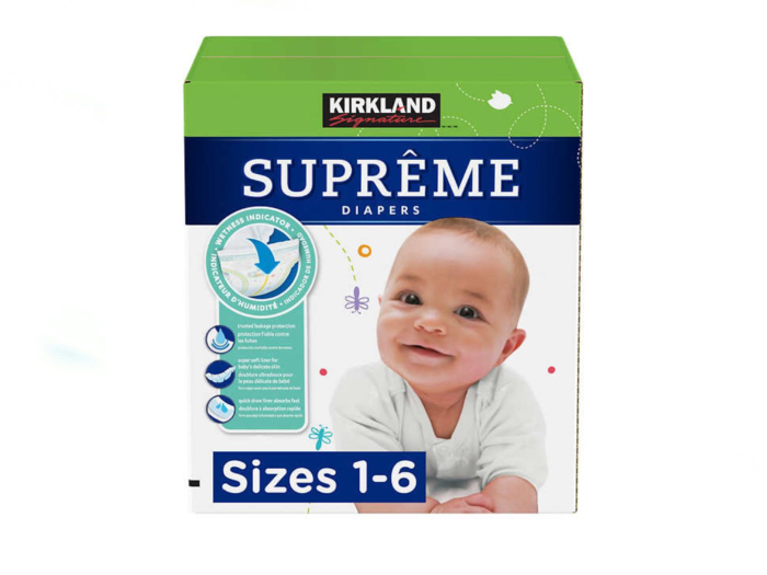 3. Kirkland Signature Supreme Diapers