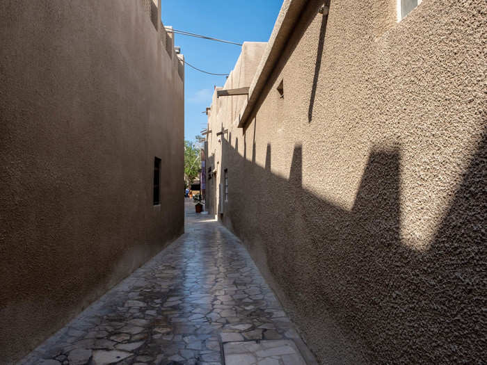  The labyrinthine alleyways of Bastakiya harken back to when the nation