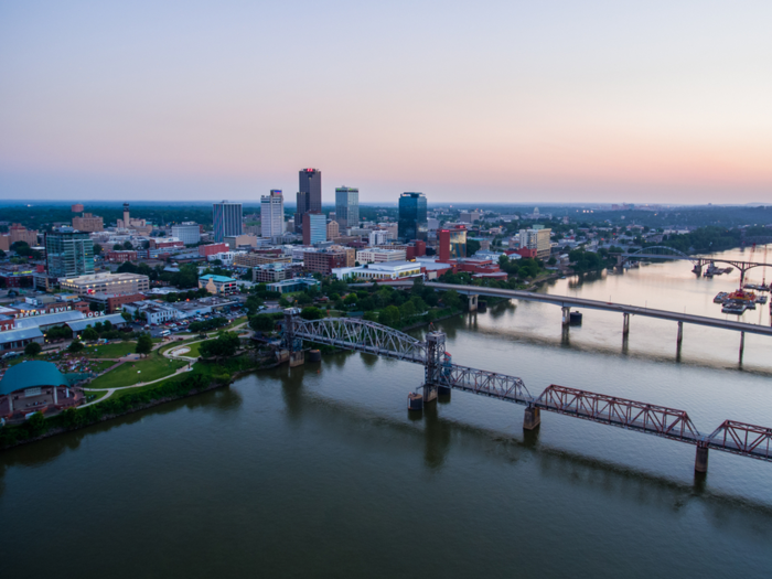 5. Little Rock, Arkansas