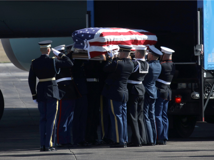 Right down to his socks, former President George H.W. Bush remained dedicated to serving his country until his final days.