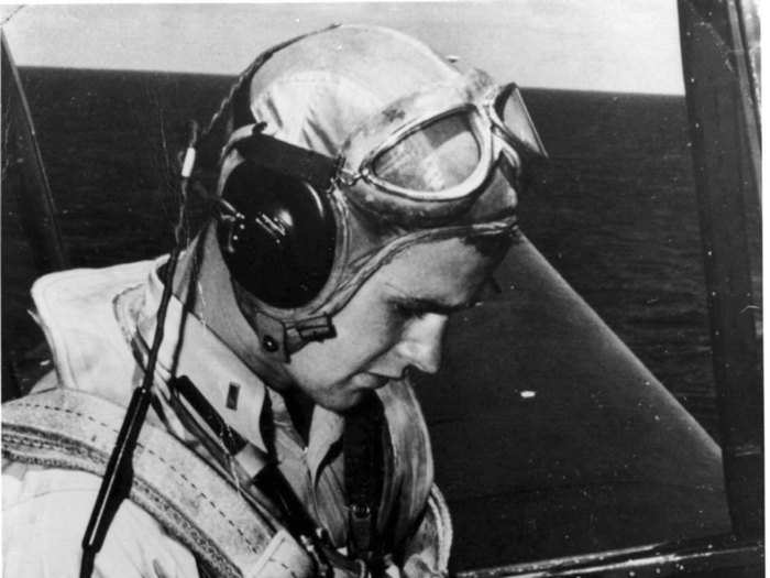 George H.W. Bush became the youngest Navy pilot of the era.