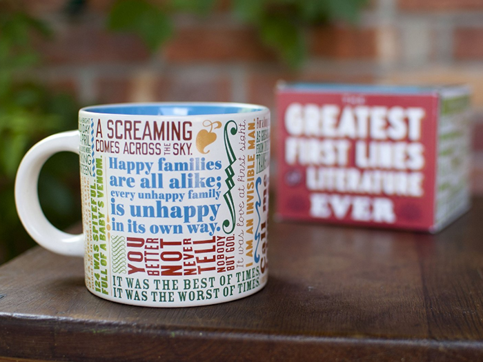 A literary mug