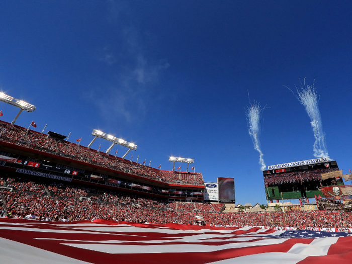 Tampa Bay — Raymond James Stadium