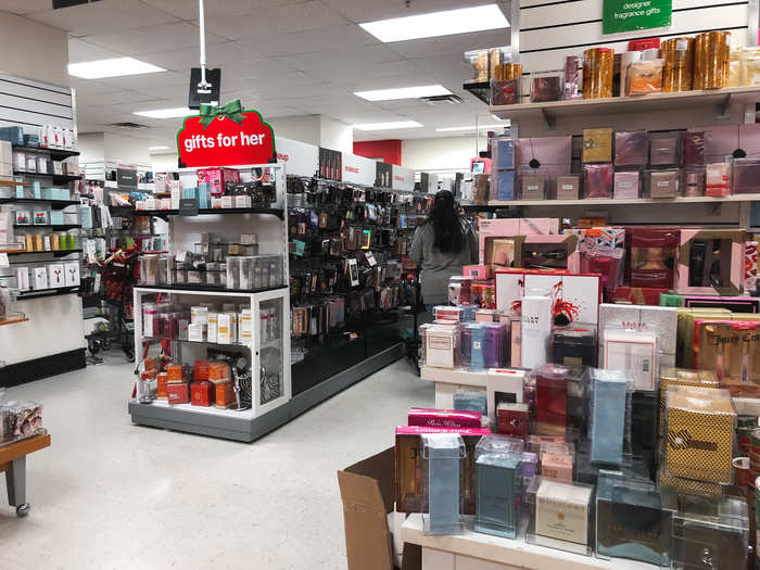 TJ Maxx carries perfumes from brands like Bvlgari and Marc Jacobs. Most designer perfumes are priced under $75.