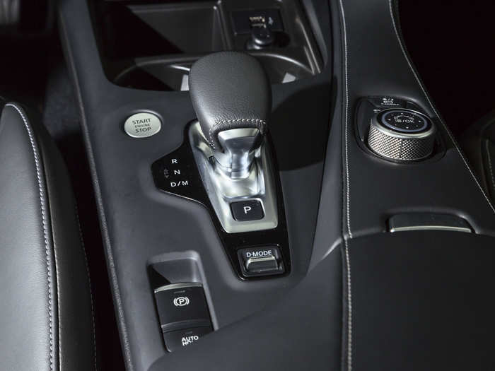 The engine is hooked up to a continuously variable transmission that can send power to all four wheels.