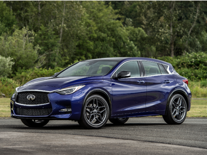 In the Infiniti line up, the QX50 slots in above the Mercedes GLA-derived QX30 crossover and...