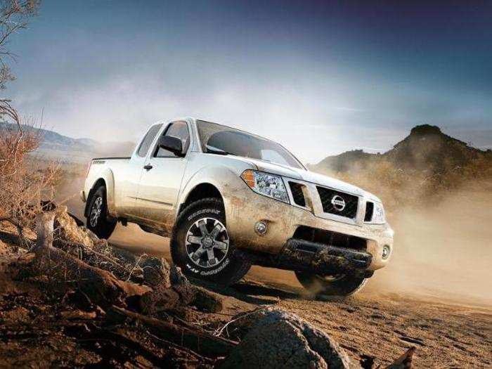 5. Nissan Frontier - Average 5-year Depreciation: 37.8%