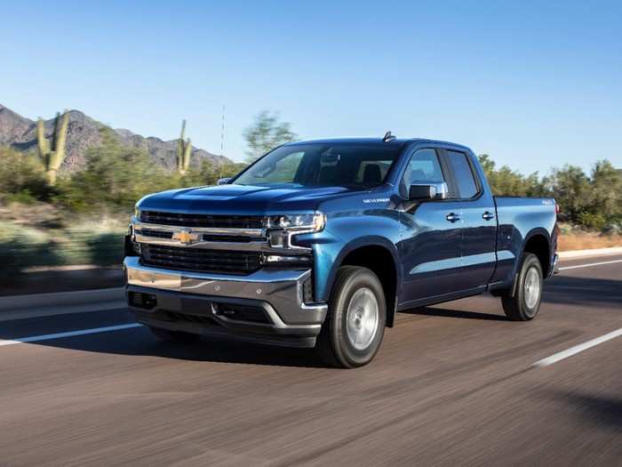 7. Chevrolet Silverado 1500  - Average 5-year Depreciation: 39.7%