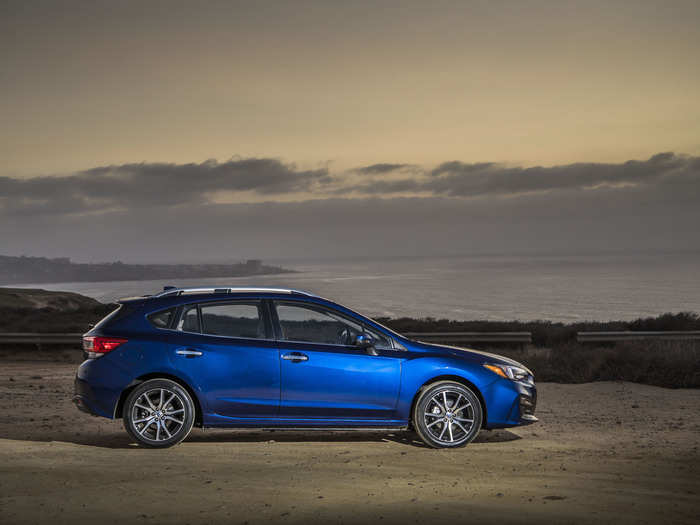  9. Subaru Impreza  - Average 5-year Depreciation: 42.3% 