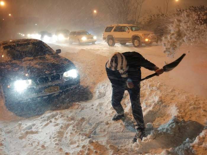 Winter tires can keep you on the road.