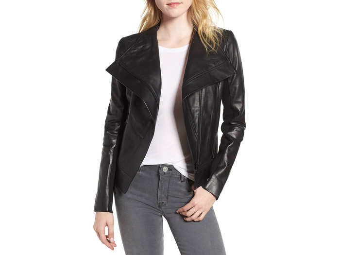 A soft, versatile leather jacket that elevates any outfit