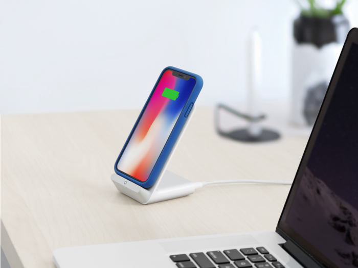 A wireless charging stand