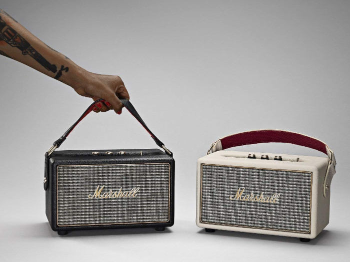 A stylish Bluetooth speaker