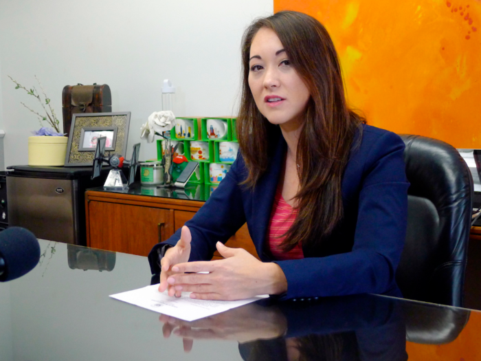 Beth Fukumoto, a Republican-turned-Democrat in the Hawaii state house.