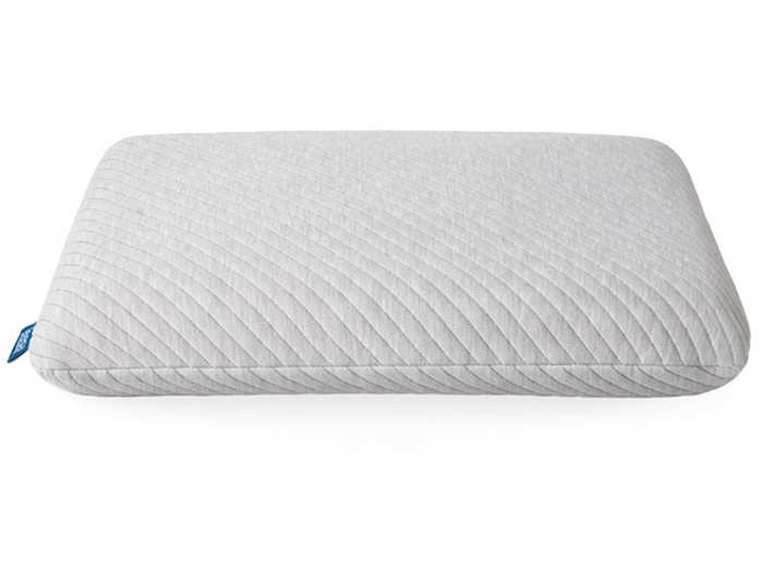 A foam pillow or blanket from a popular mattress startup