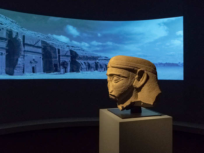 The major temporary exhibition at the Louvre Abu Dhabi when I visited was a collection of archaeological treasures from the Arabian peninsula. It was, in essence, a history lesson on the region.