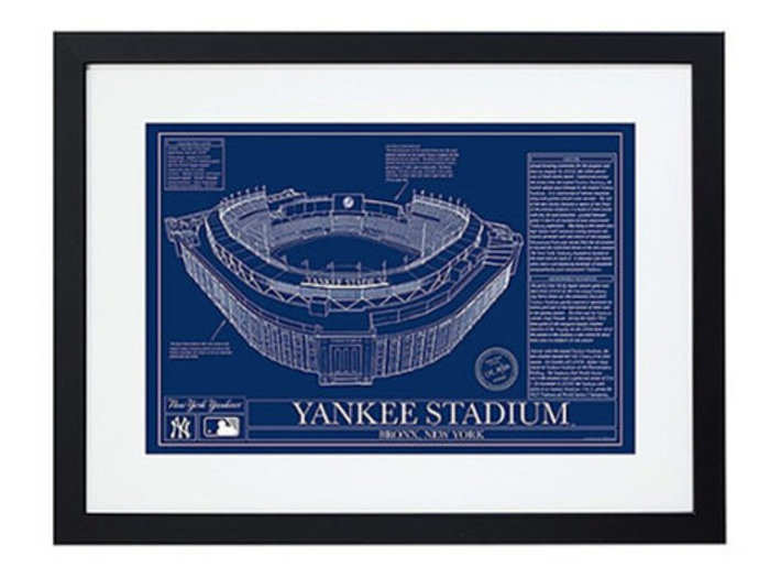 A thoughtful and unique blueprint of their favorite stadium