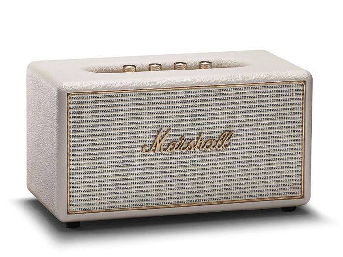 A wireless speaker with a vintage look