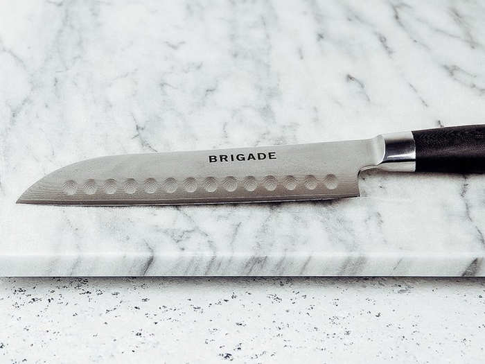 The only knife she needs in her block