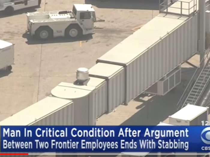 A worker fatally stabbed a coworker at Philadelphia International Airport (May)