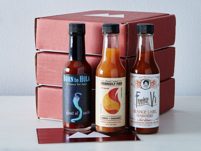 A hot sauce subscription for heat seekers