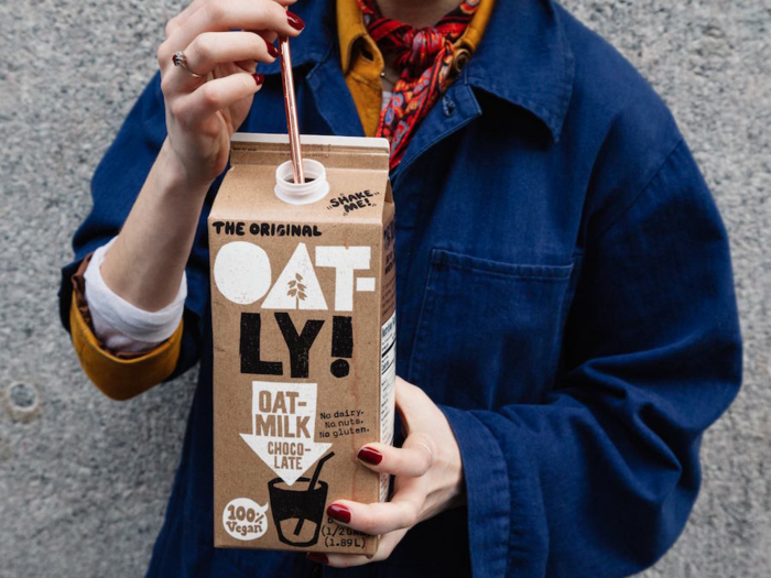 2. Oat milk