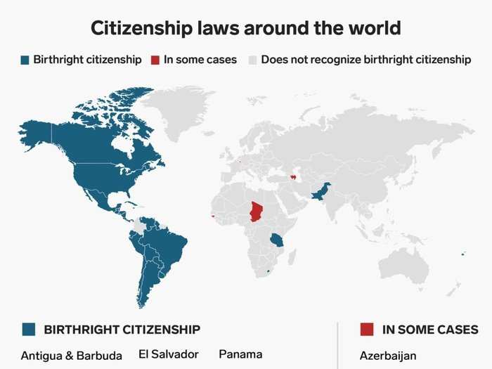 A week before the midterm elections, news broke that President Donald Trump wanted to issue an executive order ending birthright citizenship in the US. Birthright citizenship, which the US has recognized since 1868, is a policy whereby a child is granted citizenship by the country where they