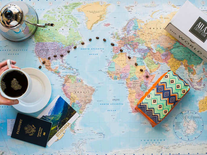 Atlas Coffee Club: the ability to travel the world, one cup of coffee at a time