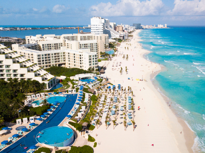 5. Cancun, Mexico