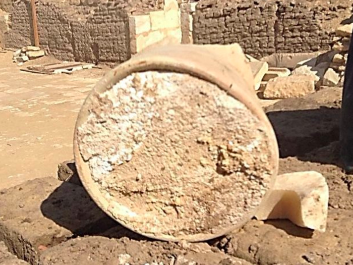 Egyptian excavators also found a 3,200-year-old dairy product: the world