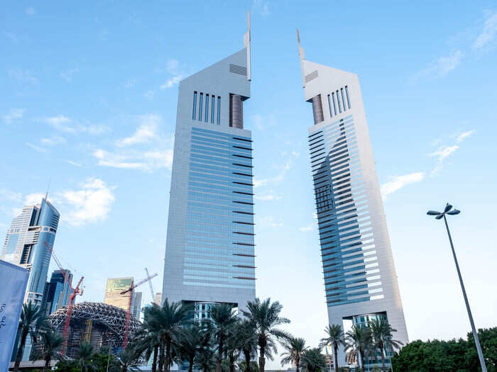 One of the first developments in the area was the Emirates Towers. Like many Dubai developments, it is directly connected to a retail complex so you never have to step outside.