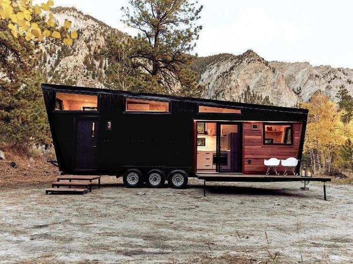 The design company Land Ark created a "Mad Men"-inspired RV.