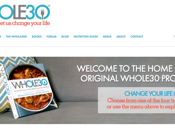 Whole 30 is an extremely restrictive diet. For 30 days straight, participants do not consume grains, dairy, sugar, alcohol, legumes, soy, or processed foods. About 5% of survey respondents said they are interested in trying Whole 30 next year.