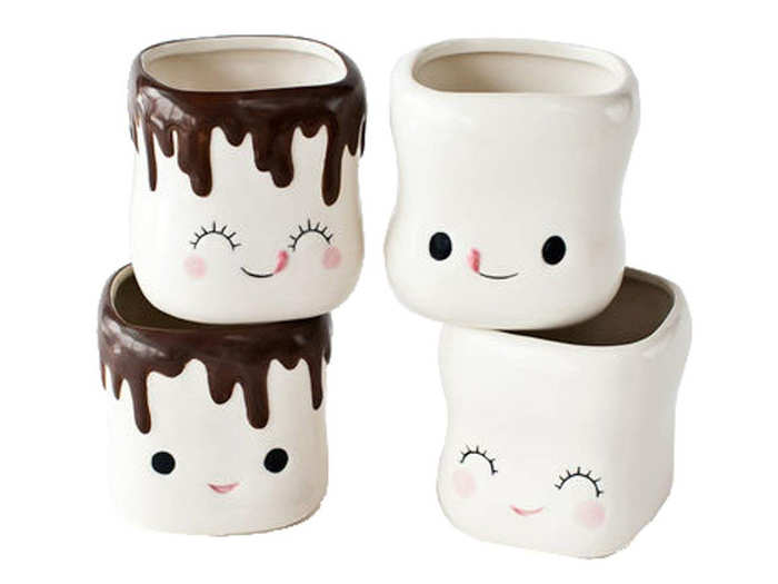 The cutest hot chocolate mugs