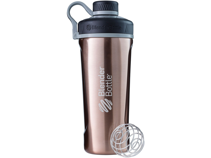 A shaker bottle for easy protein drinks