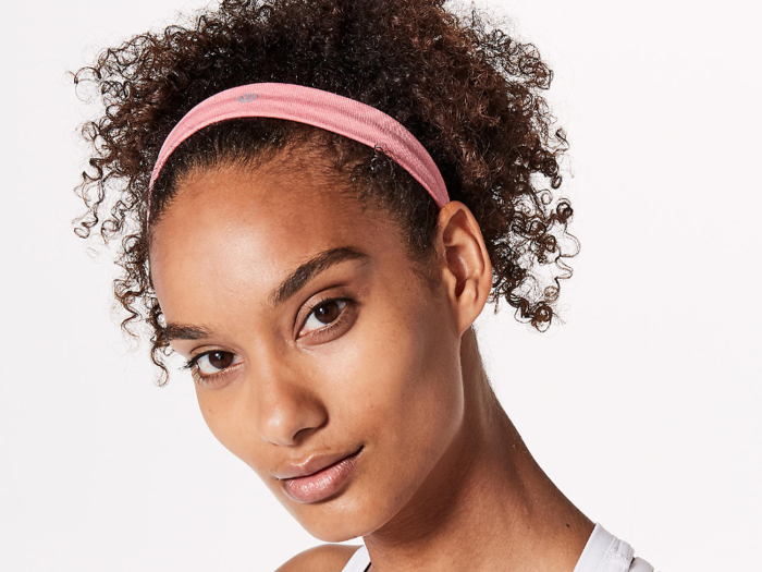 A stretchy, sweat-wicking headband to keep hair off their face