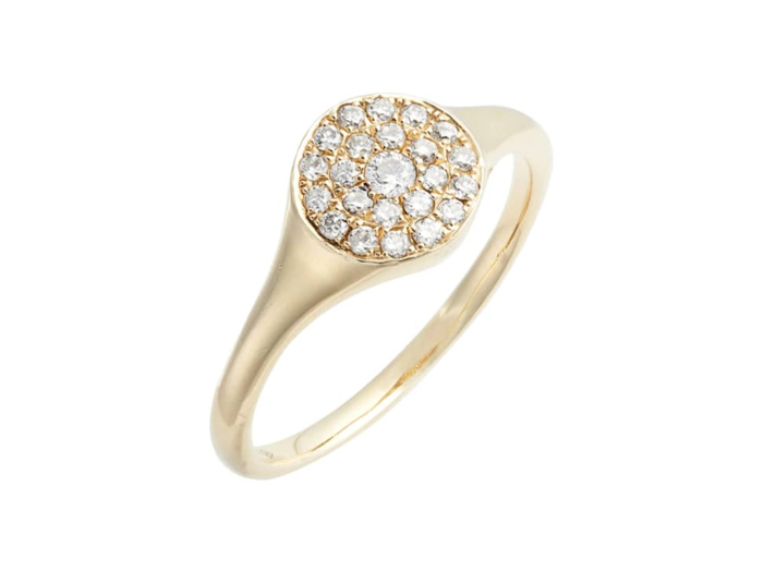 A luxe signet ring