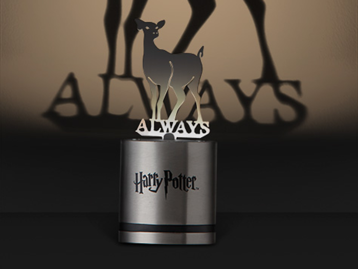 A sentimental lamp that projects Snape