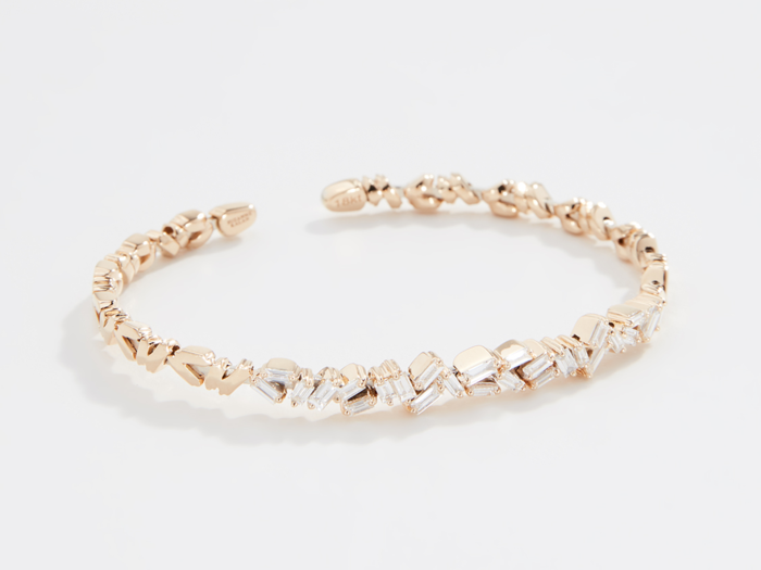 A unique double baguette bracelet