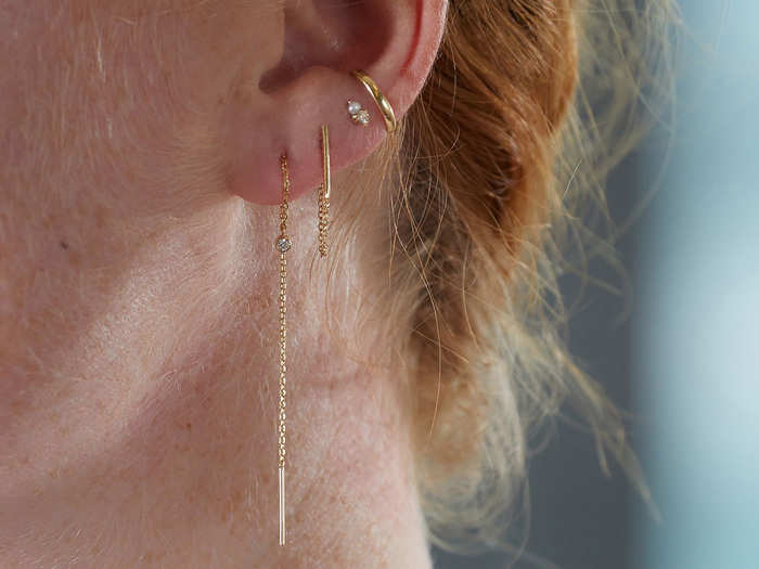 An innovative drop earring