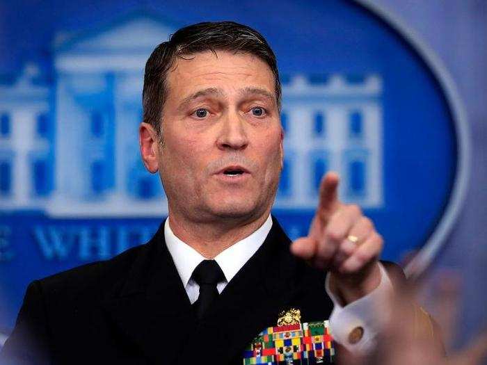 Ronny Jackson, Trump