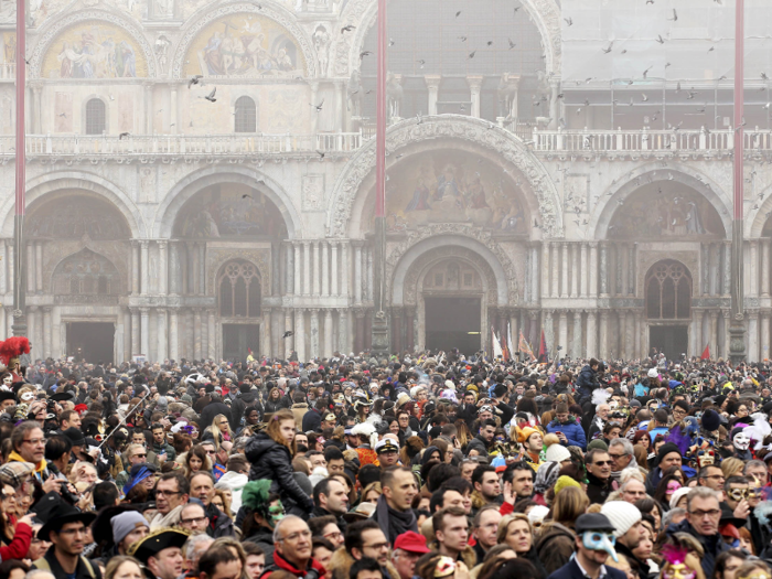 And the city gets even more crowded during Carnival.