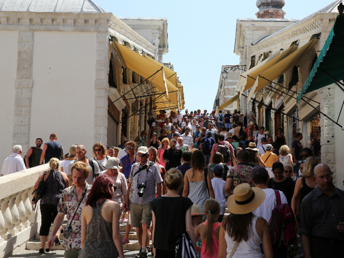 But during peak summer months in particular, the streets are inundated with visitors.