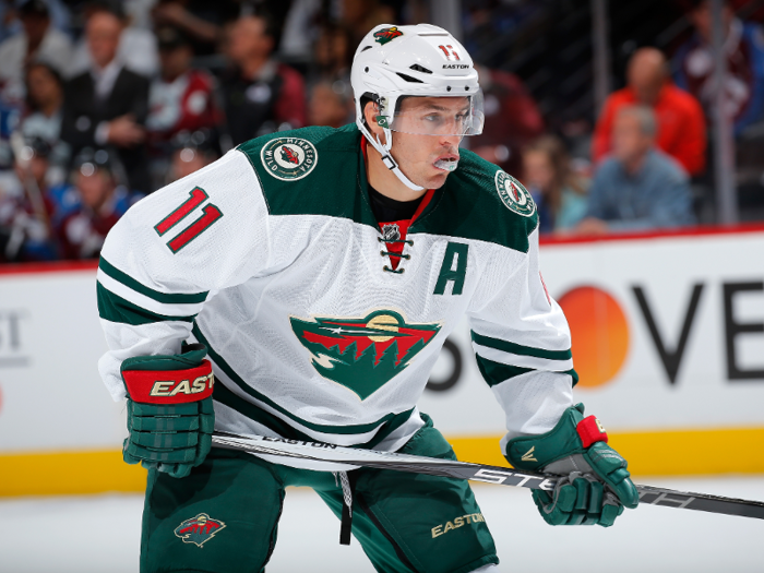 t18. Zach Parise — $9,000,000